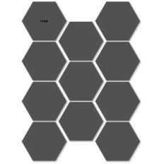 quilt foundation hex 1.5 inch sides