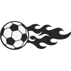 fire flourish - soccer