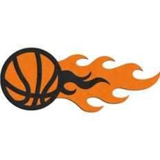 fire flourish - basketball