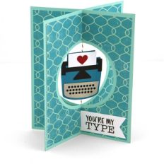 a2 x-card typewriter