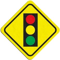 traffic signs - light ahead