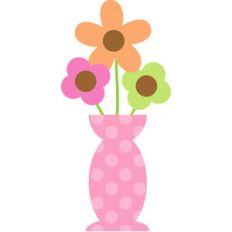 jar of flowers - sugar and spice