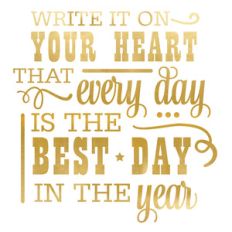 write it on your heart