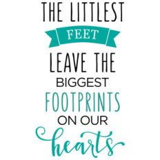 littlest feet leave footprints