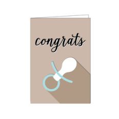 binky folded card