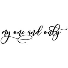my one and only