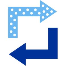 direction arrows
