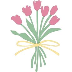 bunch of tulips