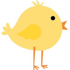 happy chick