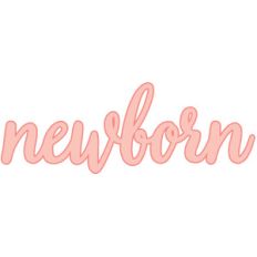 newborn word