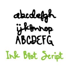 ld ink blot script