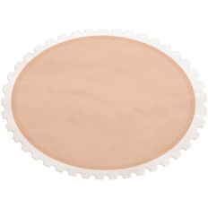 oval postage stamp