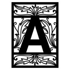 monogram a