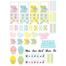 baking planner stickers