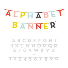 alphabet banner
