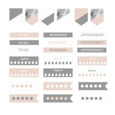 marble planner stickers