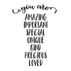you are amazing