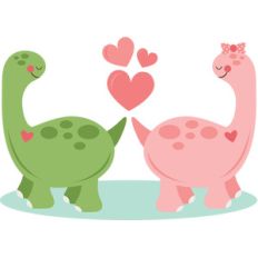 dinosaurs in love
