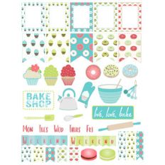 baking sweets planner stickers
