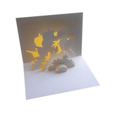 treasure island popup card
