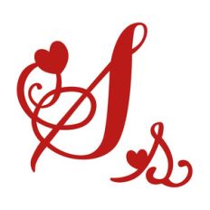s romantic monogram