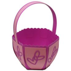 scallop panel heart basket
