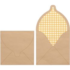 curved envelope with liner