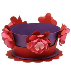 flower cupcake holder