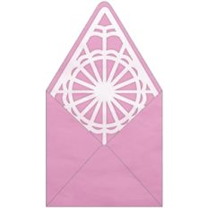 envelope with decorative liner