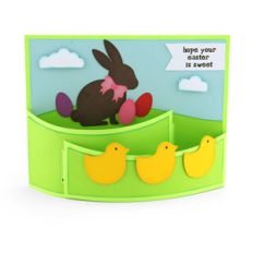 a2 flexi card easter candy