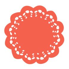 simple lace doily