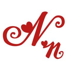 n romantic monogram