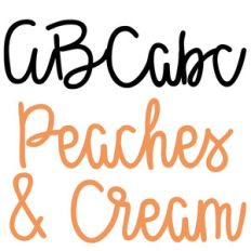 kb peaches and cream medium