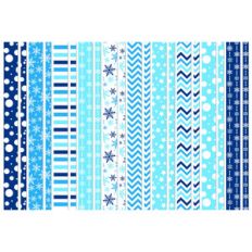 snow washi tape planner stickers