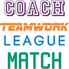 volleyball word art