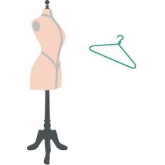 french dress form