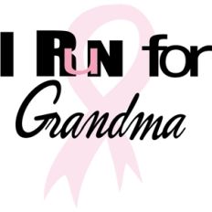 i run for grandma phrase