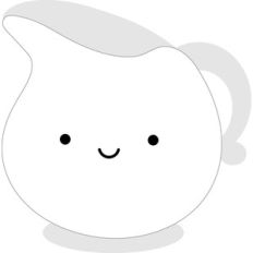 milk pitcher - cream and sugar