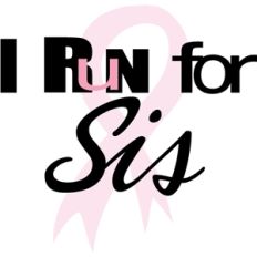 i run for sis phrase