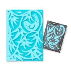 morning glory bird card
