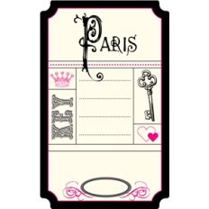 echo park vintage be mine tag