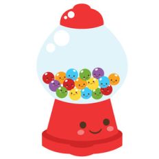 kawaii gumball machine