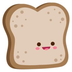 kawaii toast