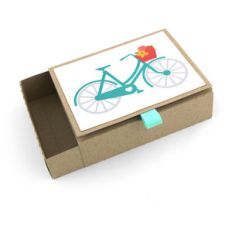 matchbox drawer card bicycle