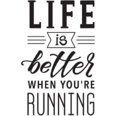 life is better when you're running
