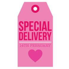 special delivery valentine tag