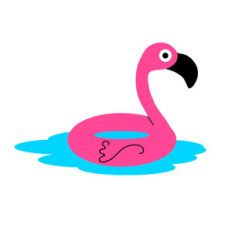 flamingo pool float