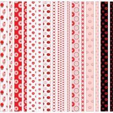 valentine washi tapes