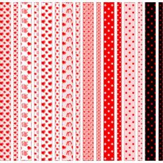 valentine washi tapes