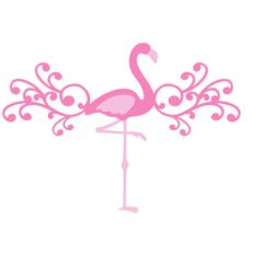 flamingo flourish